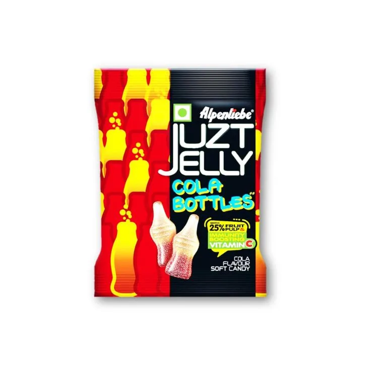 Alpenliebe Juzt Jelly Cola Bottles 23gm