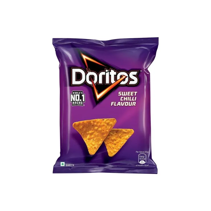Doritos Sweet Chilli Flavoured Corn Chips 50g