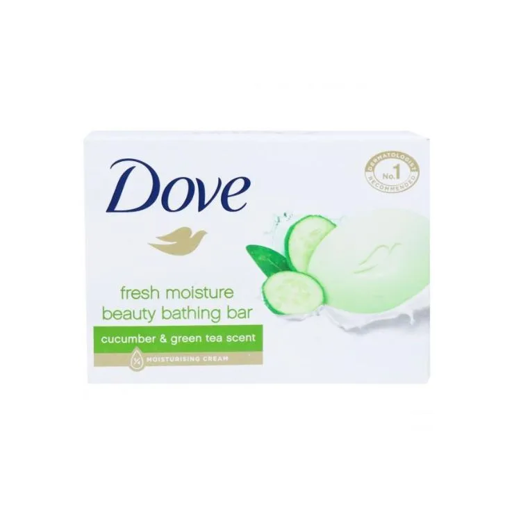 Dove Fresh moisture Beauty Bathing Bar Cucumber amp Green Tea Scent Moisturising Cream 75gm