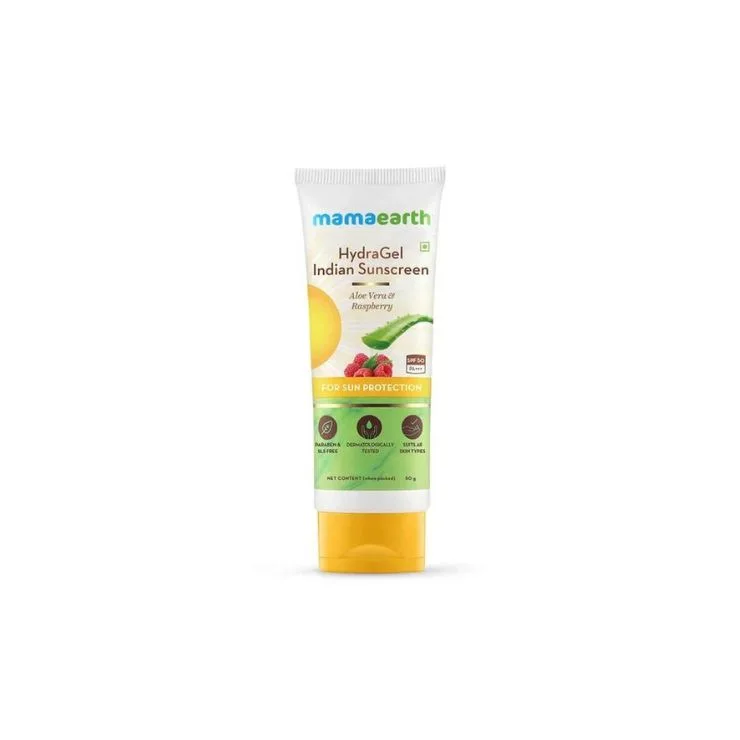 Mamaearth HydraGel Indian Sunscreen SPF 50 PA 50gm
