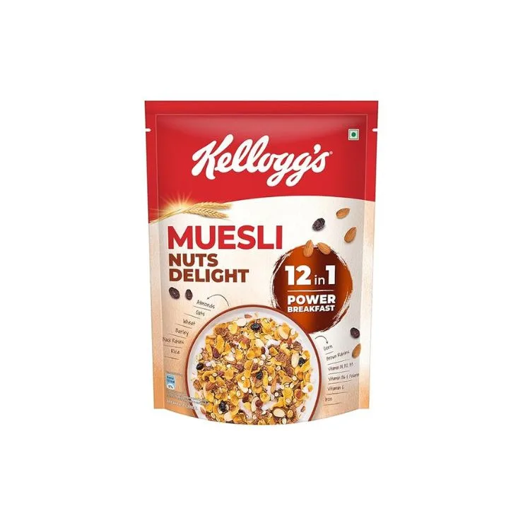 Kelloggs Muesli Nuts Delight 12 In 1 Power Breakfast 500G