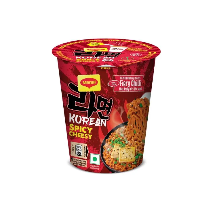 Maggi Korean Spicy Cheesy Cup 71.5g