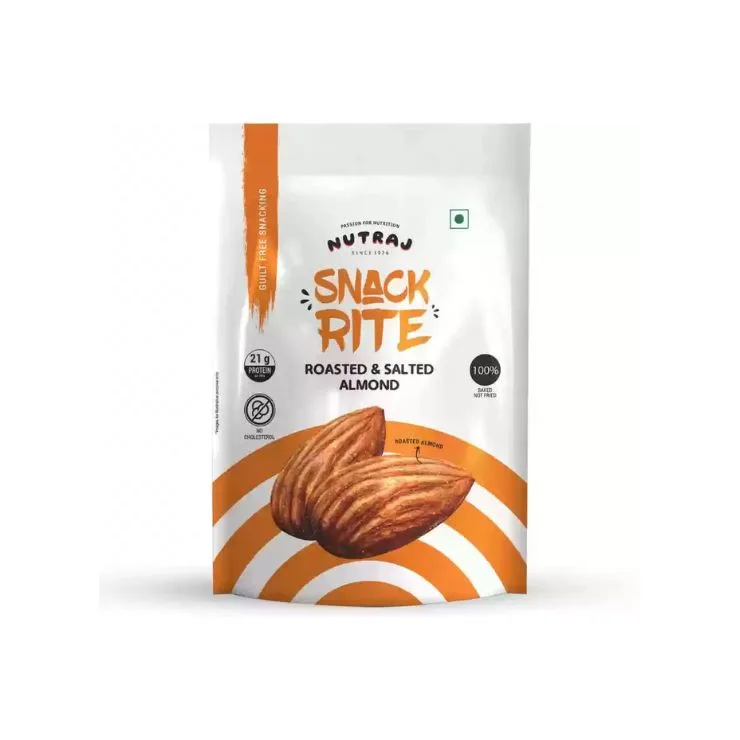 Nutraj Snack Rite Roasted & Salted Almond & Cashew Mix 25gm
