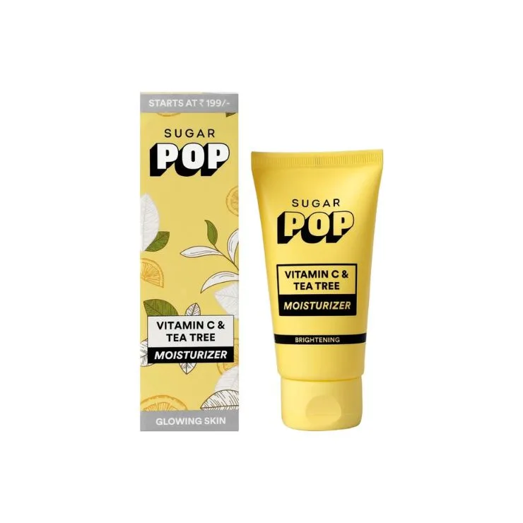 Sugar Pop Vitamin C amp Tea Tree Moisturizer Glowing Skin 50gm