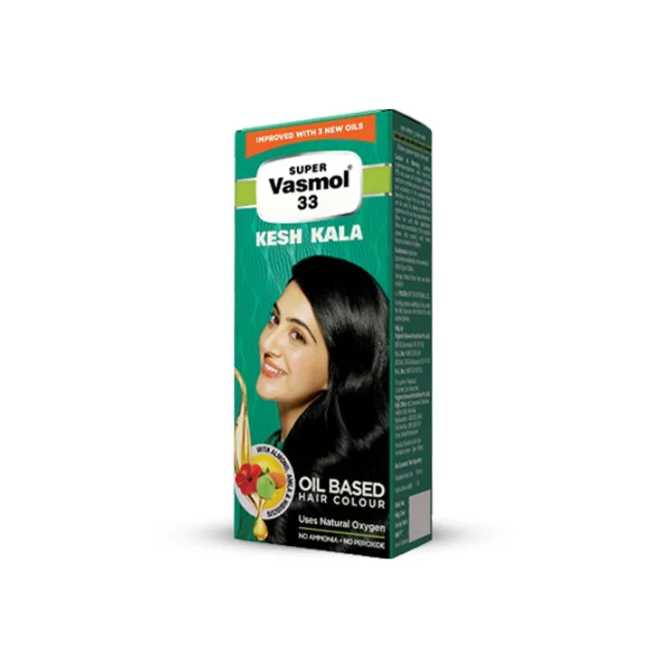 Super Vasmol 33 Kesh Kala Free Vasmol Jasmine Premium Hair Oil 100Ml45Ml