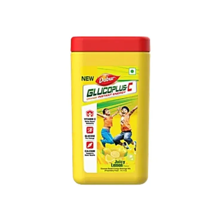 Dabur Glucoplus C Juicy Lemon 400Gm