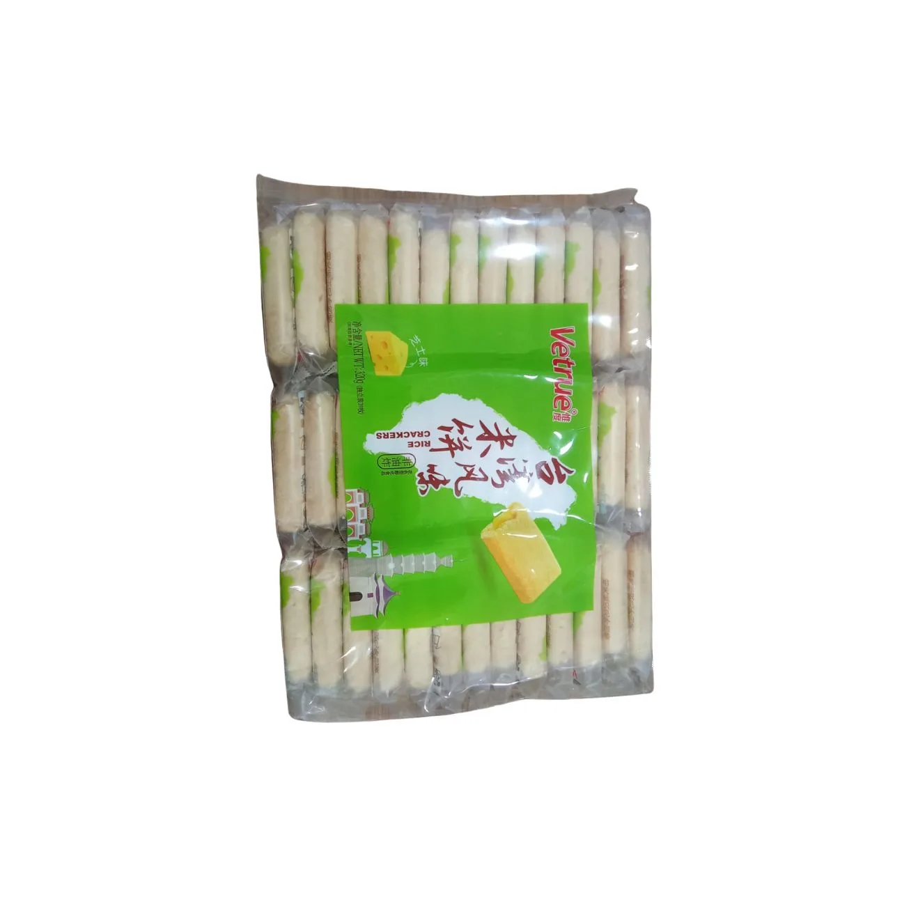 Rice Crackers Green 320gm