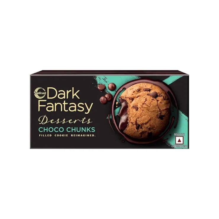 Sunfeast Dark Fantasy Desserts Choco Chunks 75G