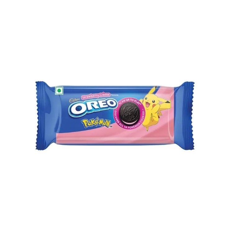 Cadbury Oreo Pokemon Strawberry creme 41.75g