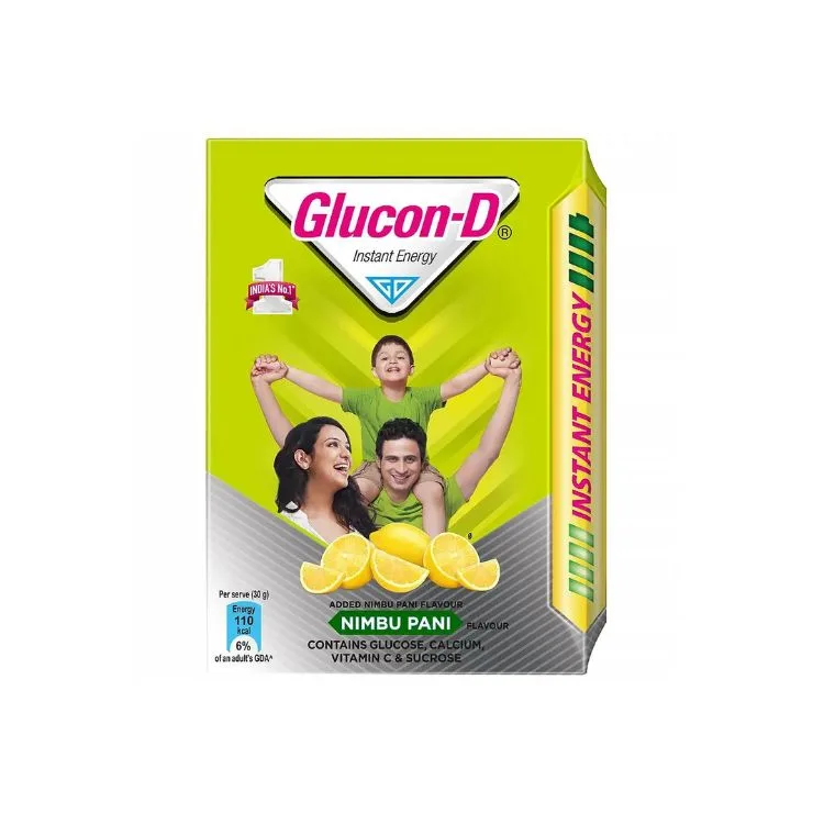 Glocon D Instant Energy Nimbu Pani 125gm