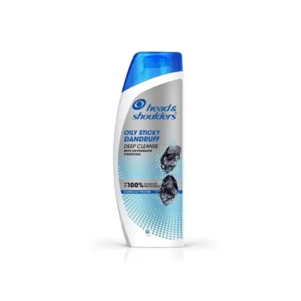 Head Shoulders Oily Sticky Dandruff Deep Cleanse 180ml